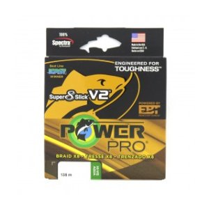 TRESSE POWER PRO  SUPER 8 SLICK V2 135 M VERTE